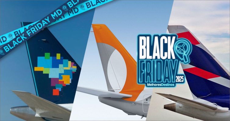 Black Friday Voos Nacionais a Partir de R$ 178 Ida e Volta em Promoção Relâmpago Black Friday Voos Nacionais a Partir de R$ 178 Ida e Volta em Promoção Relâmpago