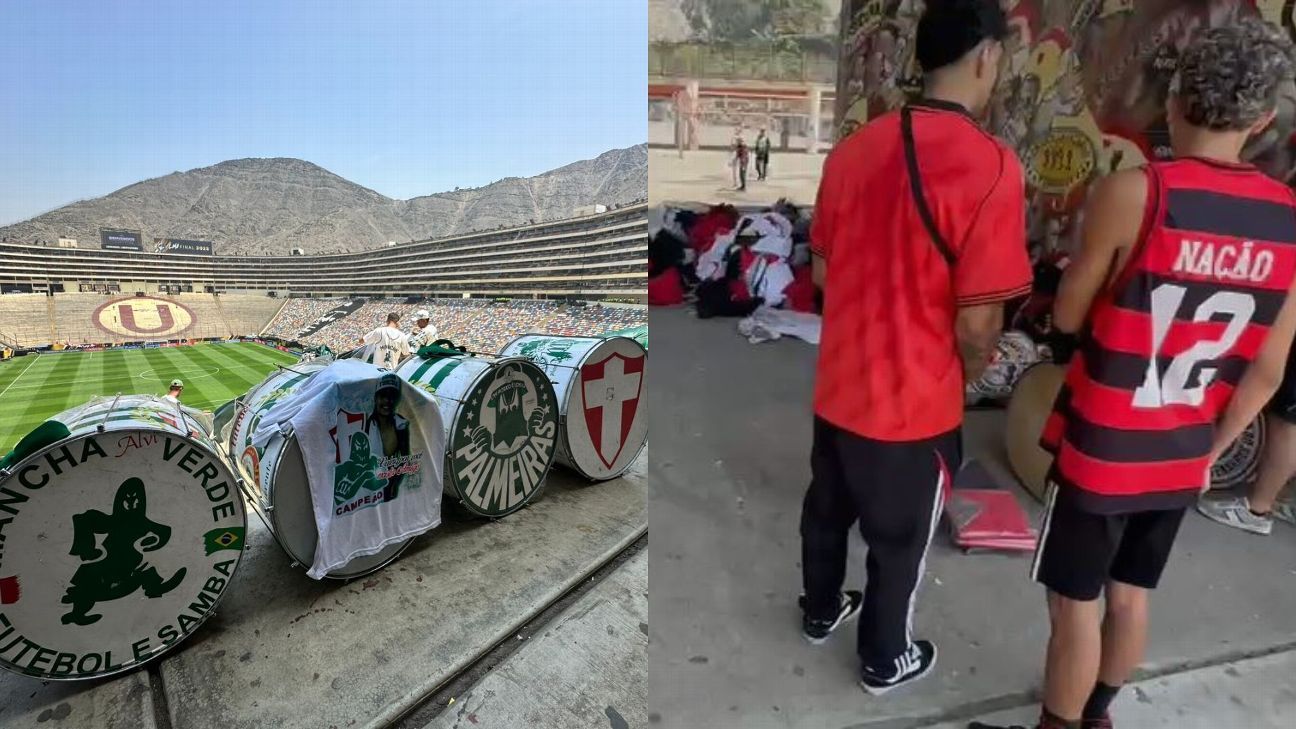 Lima em Clima de Libertadores Mosaicos, Bandeiras e Tensão na Estrada para Final Palmeiras x Flamengo